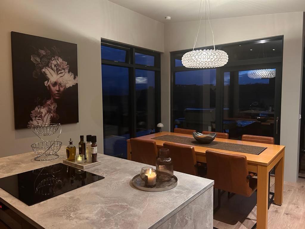 Grimsnes og Grafningshreppur Leynir Luxury Lodge מראה חיצוני תמונה