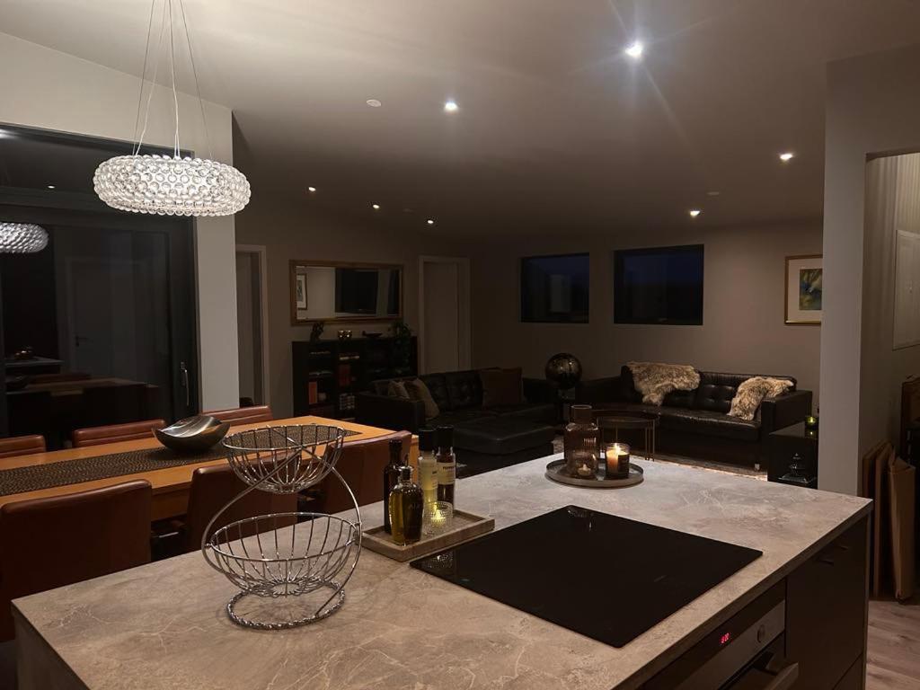 Grimsnes og Grafningshreppur Leynir Luxury Lodge מראה חיצוני תמונה